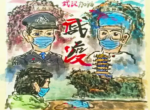 童心同行同战疫北京朝阳青少年抗疫作品致敬逆行者