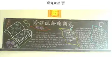 电子系举行加强学风建设,迎接期末考试主题黑板报评比