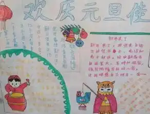 超实用最全元旦手抄报模板资料,你一定用得上