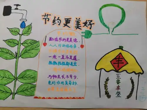 节水节电节粮从自身做起浮来春小学开展三节主题实践教育活动