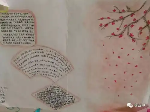 哈四中历史组承办展现历史文化,弘扬人类文明主题手抄报竞赛活动