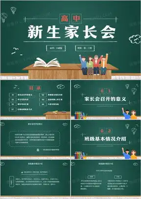 新生家长会ppt模板新生家长会ppt模板下载熊猫办公