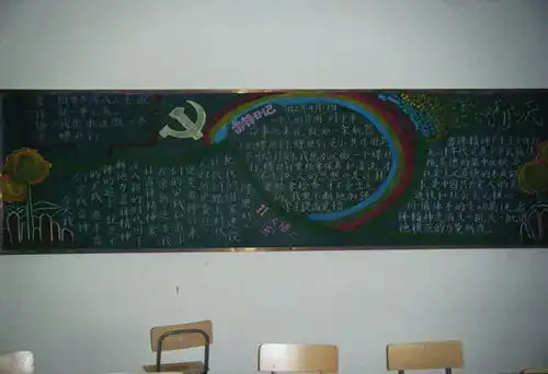 学雷锋精神,展学子风采系列活动之科文学院中文系雷锋精神主题板报评比