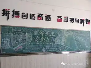 珍爱生命注重安全北重一中安全主题黑板报活动