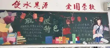 彰显班级文化风采交大附中东校区第二期板报评比