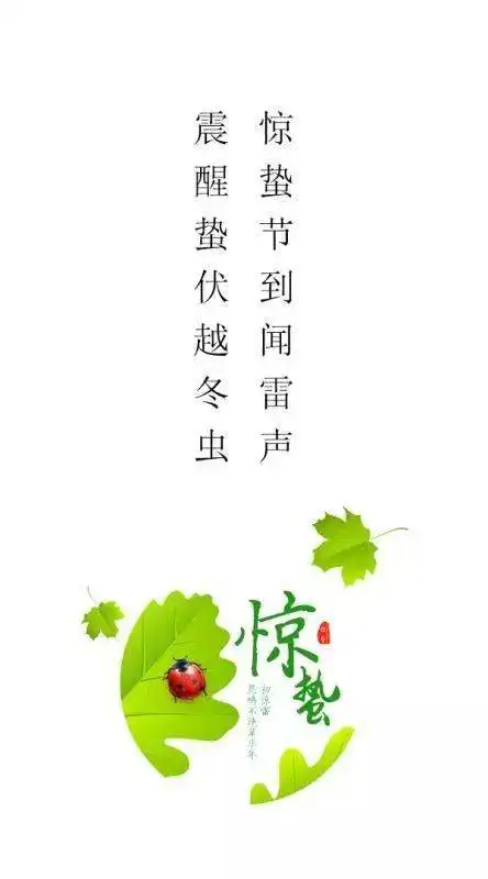 惊蛰将至微雨众卉新一雷惊春始