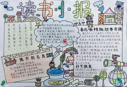 终身学习手抄报图片2p