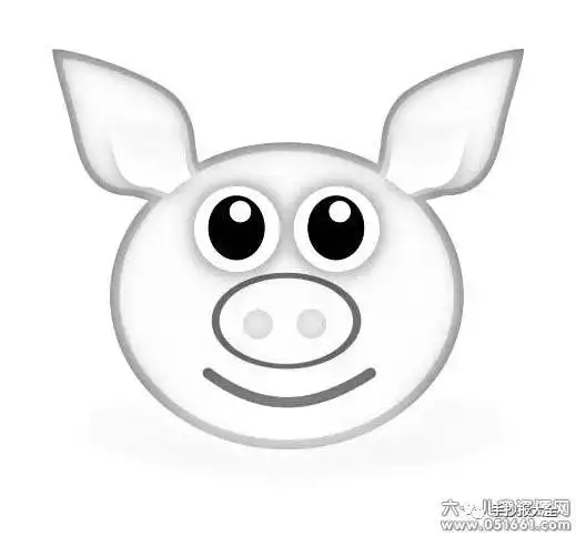 线条边框简笔画图片大全简笔画猪手抄报图片边框版式大全