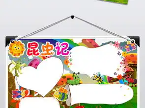 昆虫记读书阅读推荐手抄报电子小报图片素材西方名著手抄报大全psd模板下载66.36mb读书手抄报