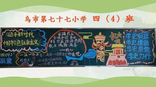 别划走64中学36小学88中学91中学77小学122小学的创意黑板报精彩回顾来啦