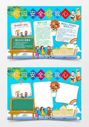 安全手抄报word模板下载精品安全手抄报word大全熊猫办公