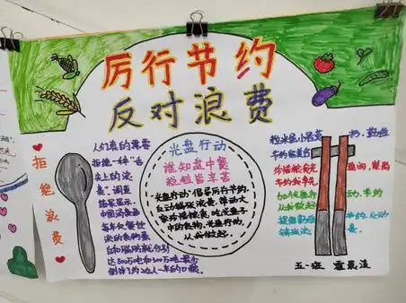 厉行节约反对浪费想象国际小学践行厉行节约反对浪费主题活动