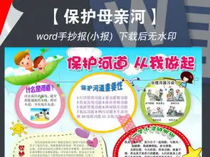 保护母亲河地球河流河道绿色低碳手抄报小报图片素材其他大全worddoc模板下载70.90mb纪念日手抄报