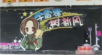 学习雷锋精神黑板报内容