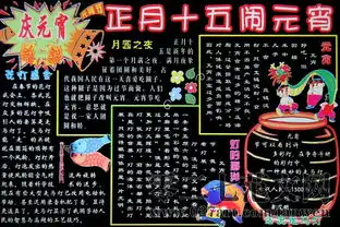 最新元宵节黑板报设计欣赏