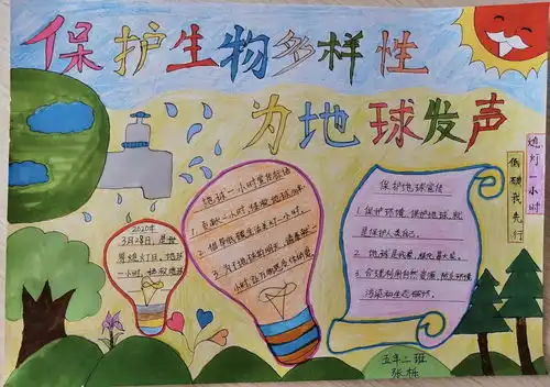 太原松侨小学举行地球一小时活动