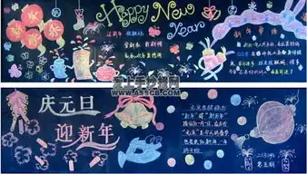 庆元旦,迎新年的资料
