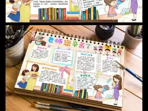 老师您辛苦了小报感恩教师节手抄报感谢恩师电子小报图片模板worddoc设计图下载教师节手抄报大全编号18578149