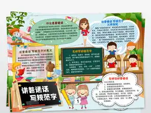 推广普通话小报说普通话写规范字手抄小报图片素材psd模板下载60.74mb道德与法治手抄报大全学科手抄报