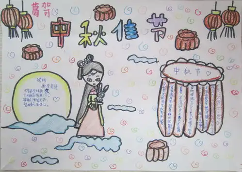 中秋佳节手抄报图片大全2