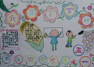五一劳动节手抄报五月的第一天
