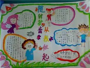 爱牙护牙手抄报内容洁白无瑕人人爱