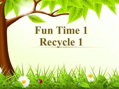 小学英语人教精通版三年级起点六年级上册funtime1recycle120张ppt