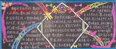 清明时节黑板报