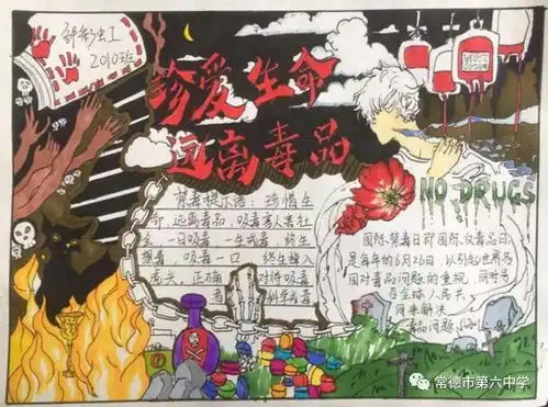 常德市六中不让毒品进校园上好开学第一课