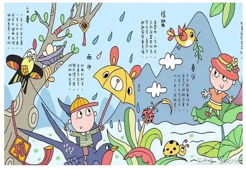 彭水知节气晓传统青少年二十四节气绘画作品展示活动