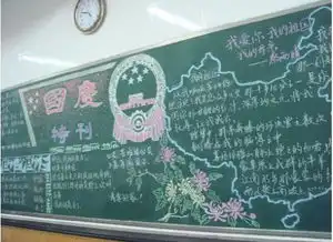 关于国庆60周年的word板报.