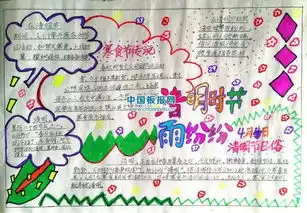 清明节手抄报精选,你要的这里都有