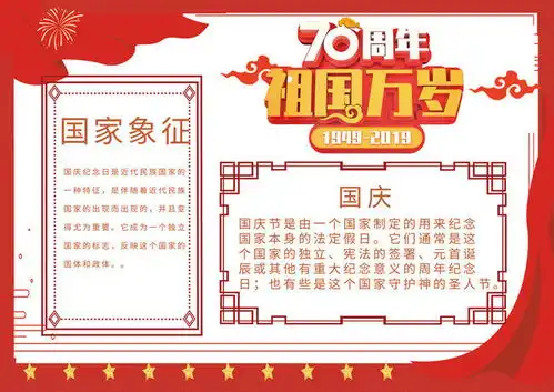 国庆节手抄报设计图片