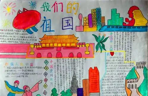 2019年国庆节手抄报图片大全小学10张