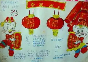 2021年春节英语手抄报图片大全20张5