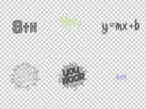 卡通欧美式个性教育大学黑板报免扣素材合集图片模板下载154.01mb卡通手绘边框大全花纹边框