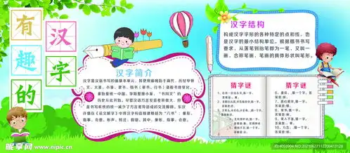 有趣的汉字设计图
