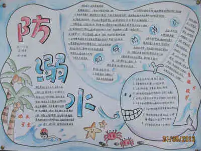 关于防溺水的手抄报溺水急救常识