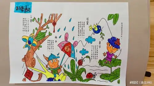 彭水知节气晓传统青少年二十四节气绘画作品展示活动
