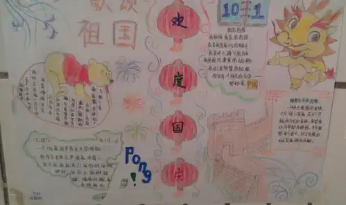 欢度国庆手抄报图片和资料
