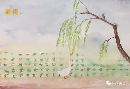 永嘉一位数学老师笔下的水彩24节气,浪漫又充满生活气息