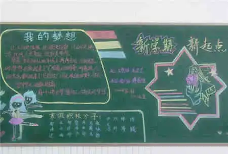 新学期黑板报做人是立世之本