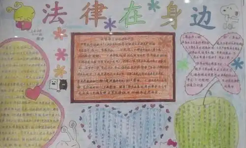 12.4法制宣传日手抄报怎么做