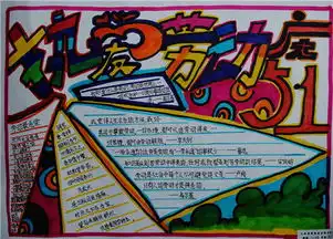 五一劳动节手抄报版面设计