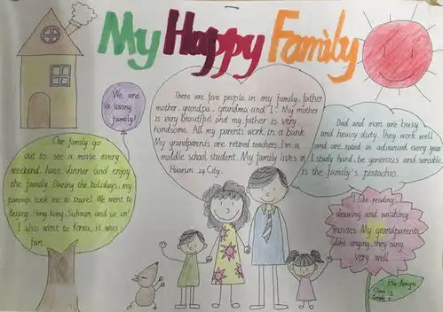 myhappyfamily20字
