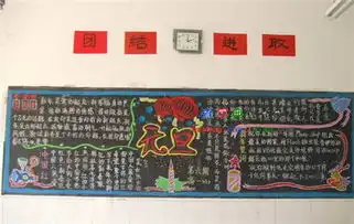 元旦黑板报2018元旦联欢晚会