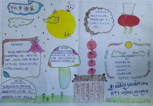 光阴的传说文化的魅力高中段我说传统节日手抄报评选