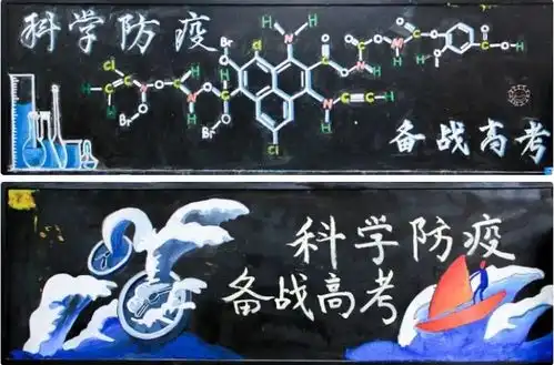 高中生创意黑板报走红,美术老师自愧不如,校长也跑过来欣赏
