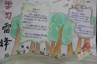 学习雷锋手抄报图片大全内容