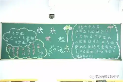 新起点新梦想衡水志臻实验中学2017迎新生板报集锦